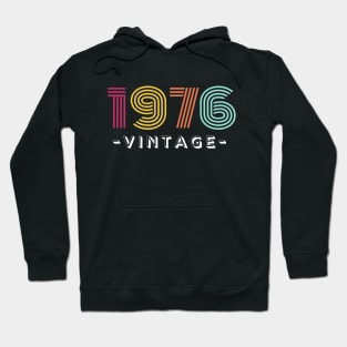 1976 vintage, 46 years old, age Hoodie